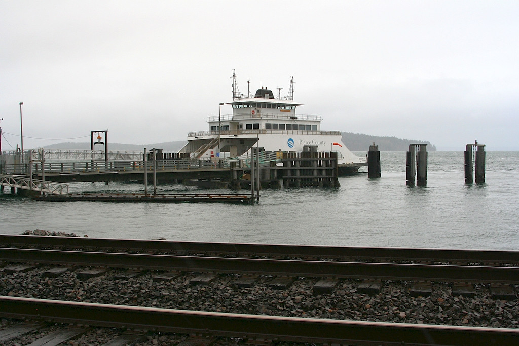 Pierce county ferry by the depot